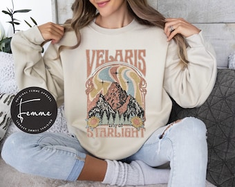 Velaris Sweatshirt - SJM City Of Starlight Sweatshirt - A Court Of Thorn And Roses Shirt- Illyrians Of The Night Gift