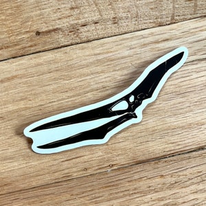 Pteranodon Skull CLEAR Decal Sticker