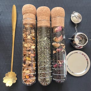 Tea Lovers Box Gift Herbal Teas Collection Reusable Gift/Set Only For A Limited Time