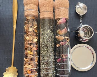 Tea Lovers Box Gift Herbal Teas Collection Reusable Gift/Set Only For A Limited Time