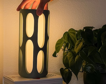 Amoeba Table Lamp with Warm LED Bulb