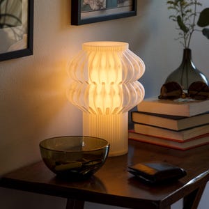 Oppi Table Lamp with Dimmable Warm LED Bulb