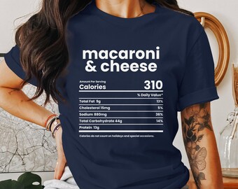 Funny Macaroni Cheese Thanksgiving Shirt: Food Lover's Holiday Tee
