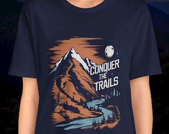 Adventure Awaits Hiking T-shirt: Mountain Landscape Nature Tee - Etsy