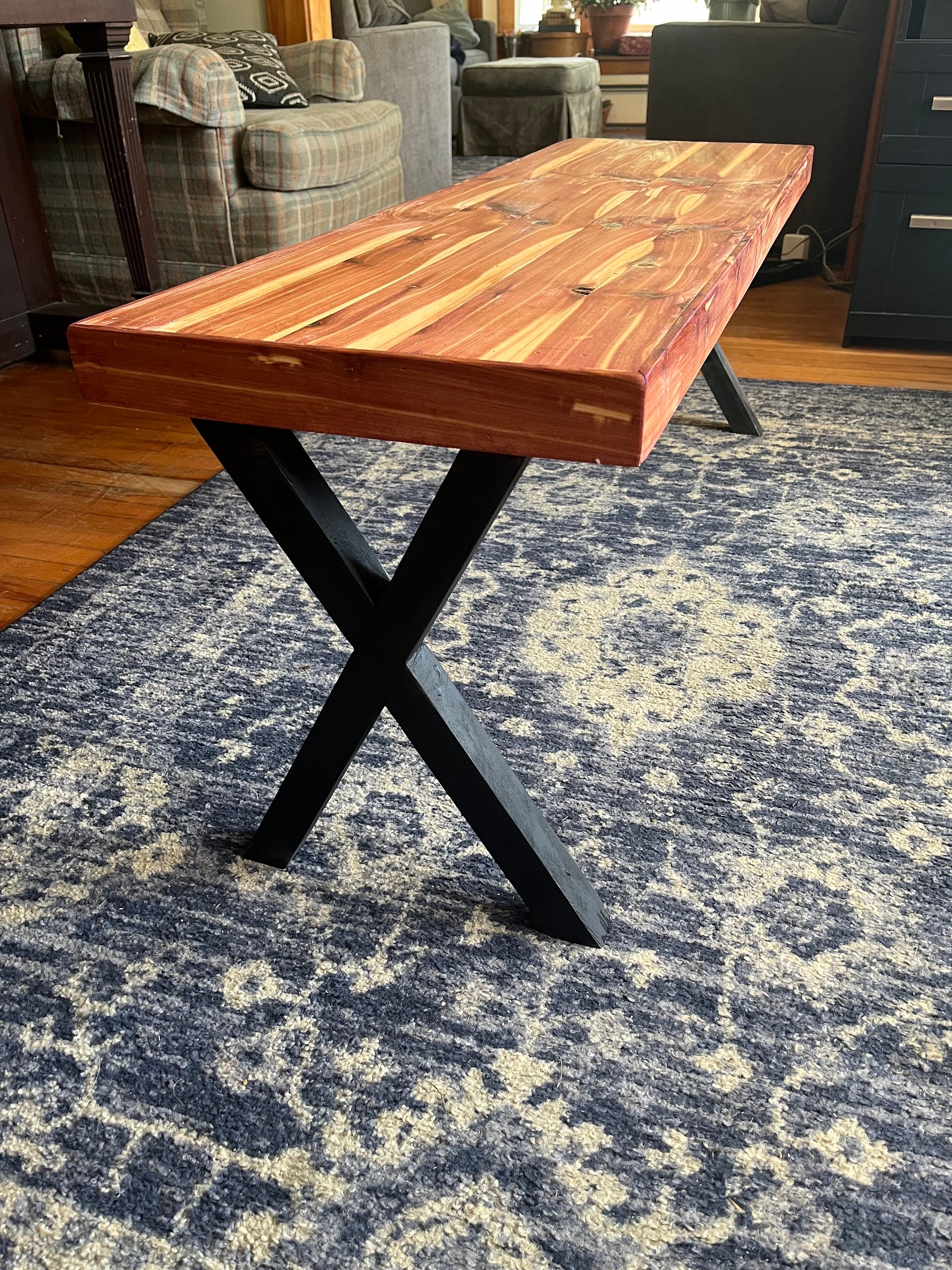 Eastern Red Cedar Coffee Table Etsy