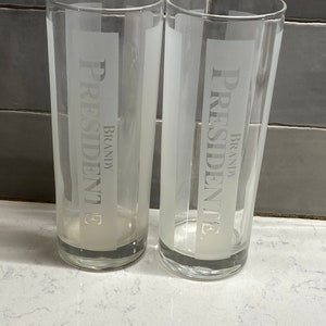Brandy Presidente tall glass