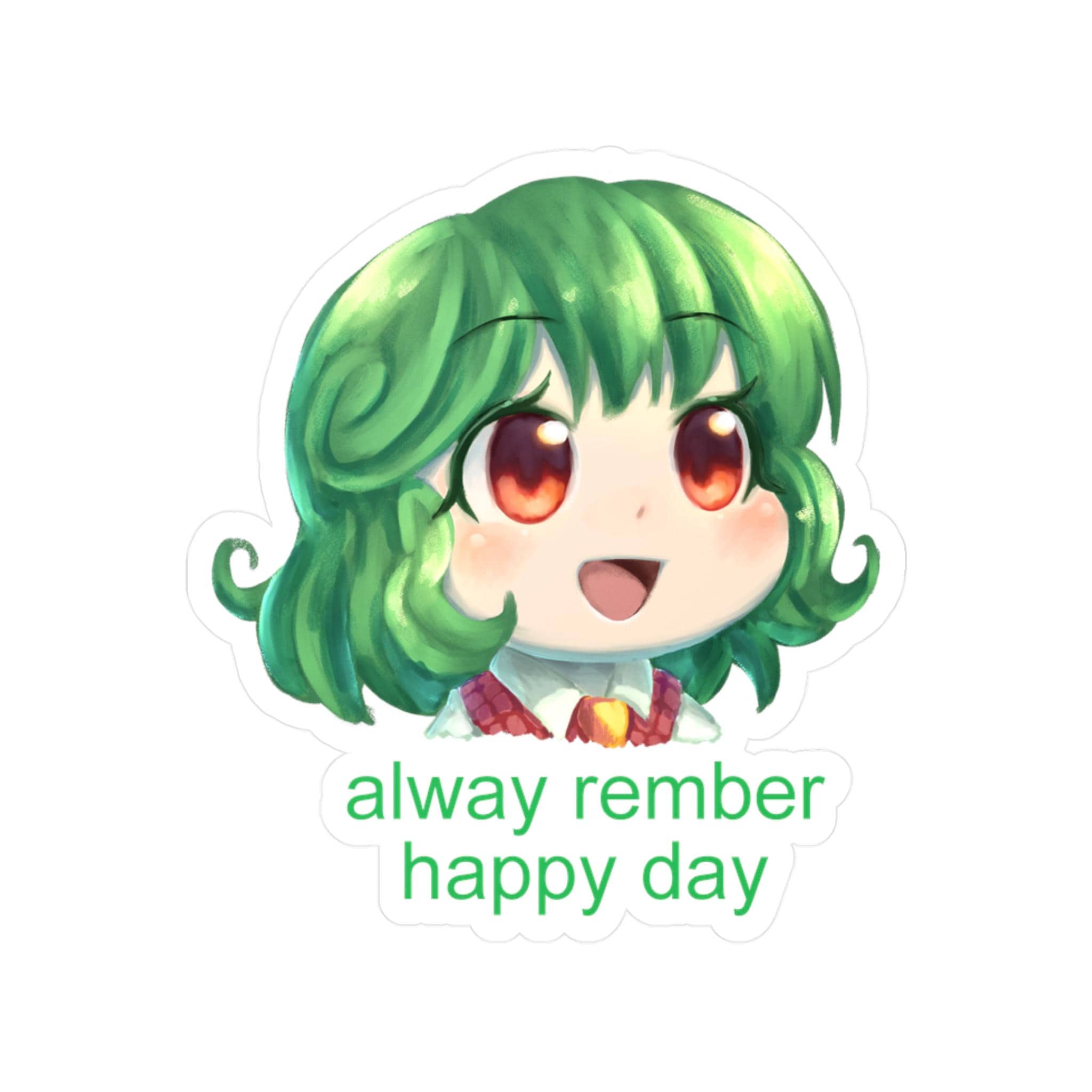 Rember Happy Day Vinyl Decal - Etsy
