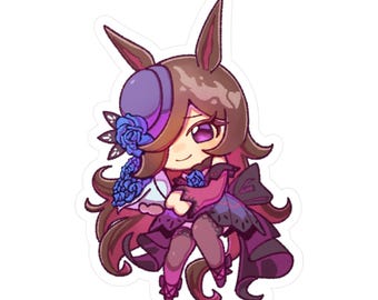 Reis Dusche Vinyl Aufkleber [Umamusume]