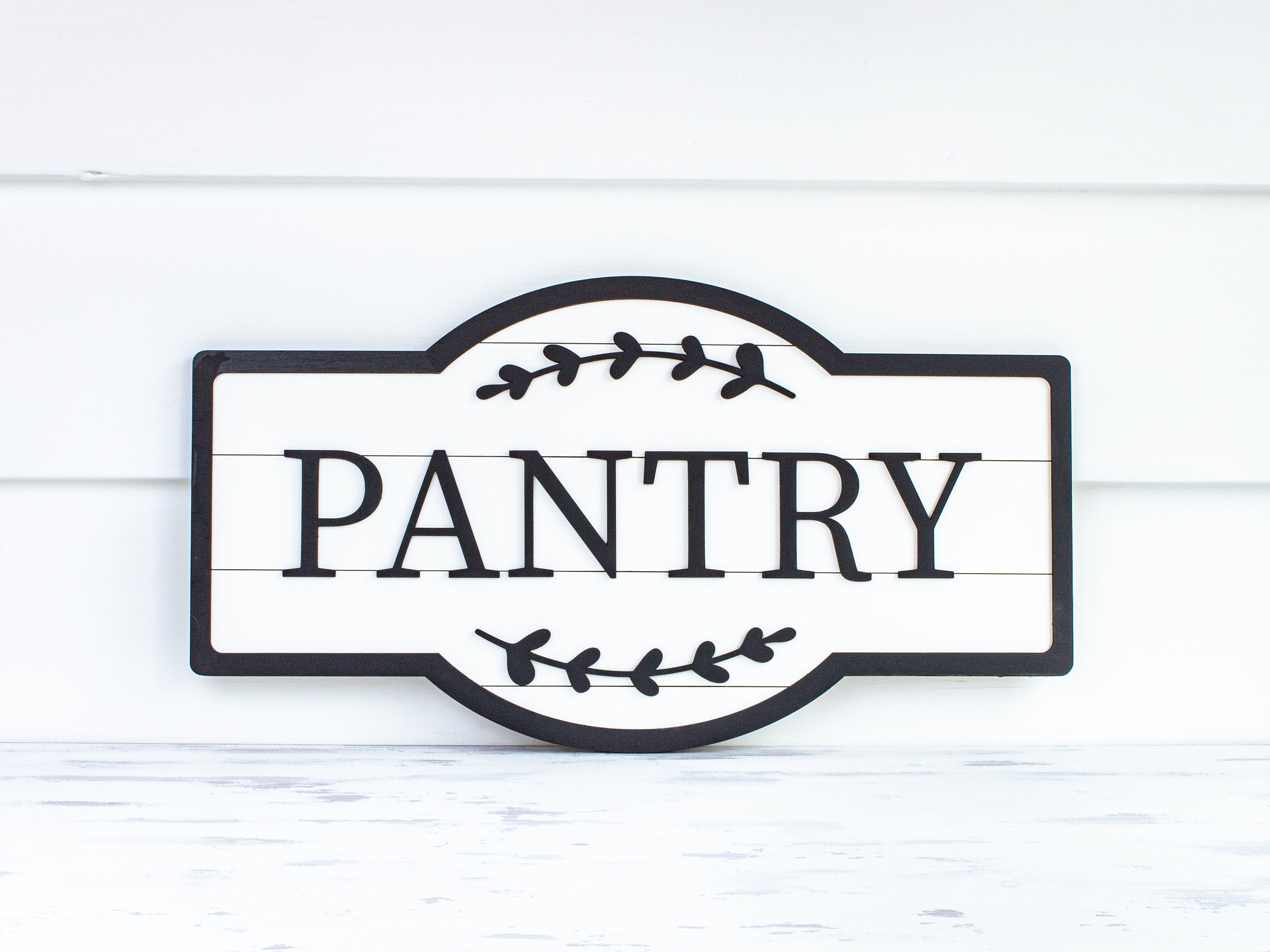 Farmhouse Pantry Sign 3D Pantry Sign Pantry Wall Art Wood Etsy