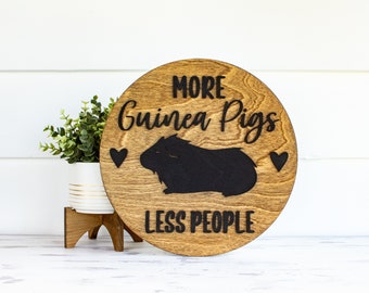 Guinea Pig Sign, Gift for Guinea Pig Mom, Guinea Pig Lover, Guinea Pig Decor, Guinea Pig Art, Guinea Pig Cage, Guinea Pig Gift