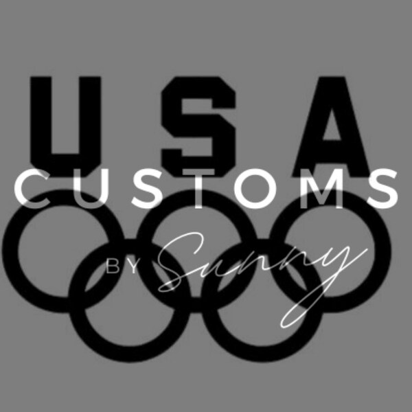 USA Olympic Rings - SVG Outline - Digital Download