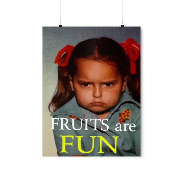 FRUITS are FUN poster (SOUTHPARK)