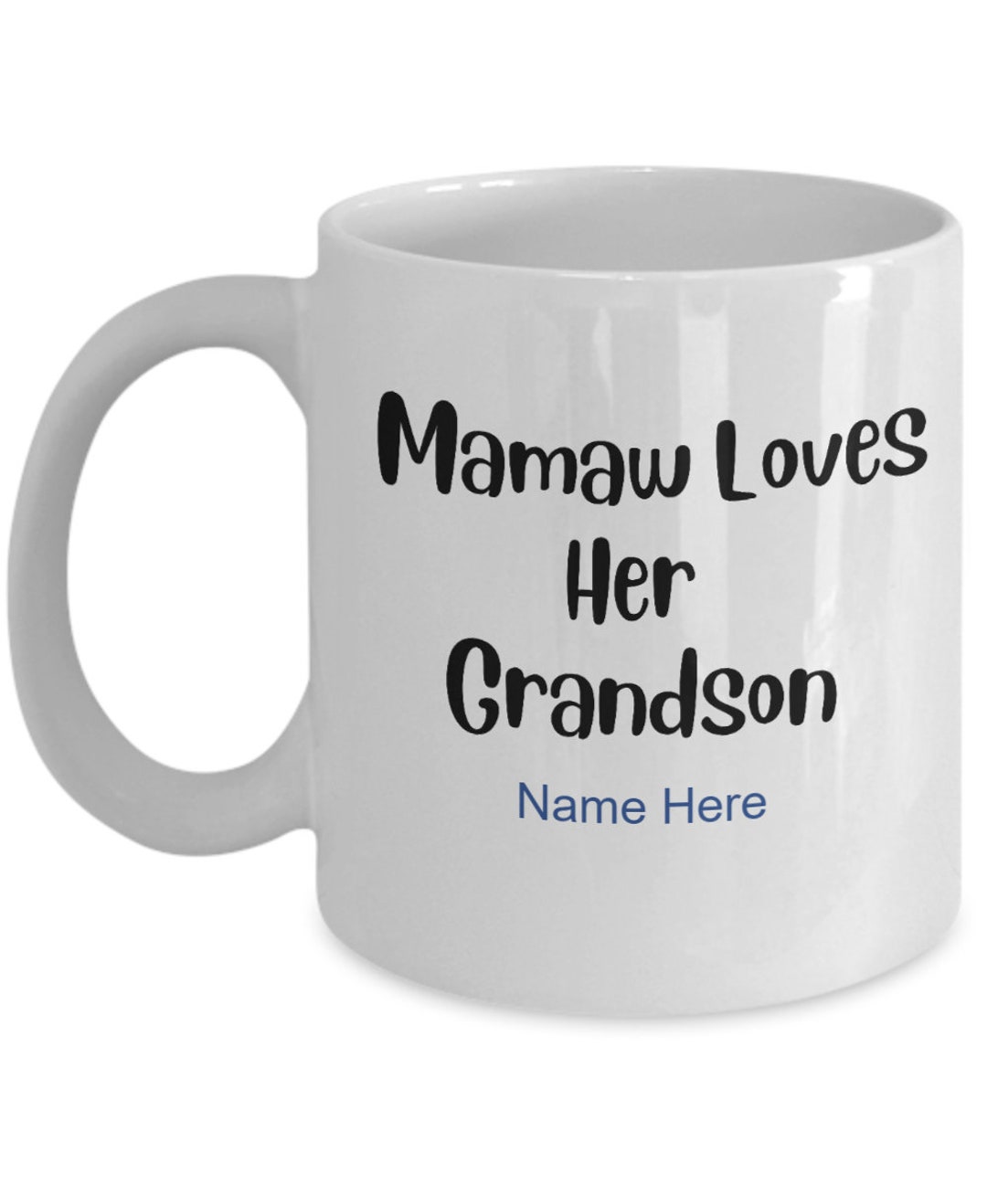 Grandson Mug Ts For Grandson Personal T Mom Grandma Etsy