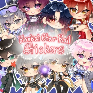 Honkai Star Rail Chibi Stickers