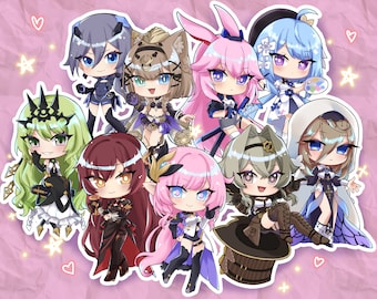 Pardofelis and Aponia in Gacha Club ! Honkai Impact 3rd