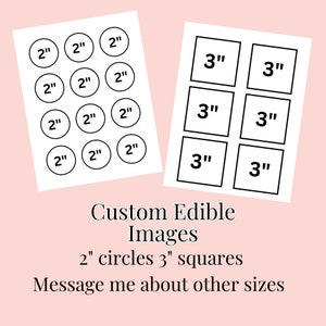 Edible Image Prints