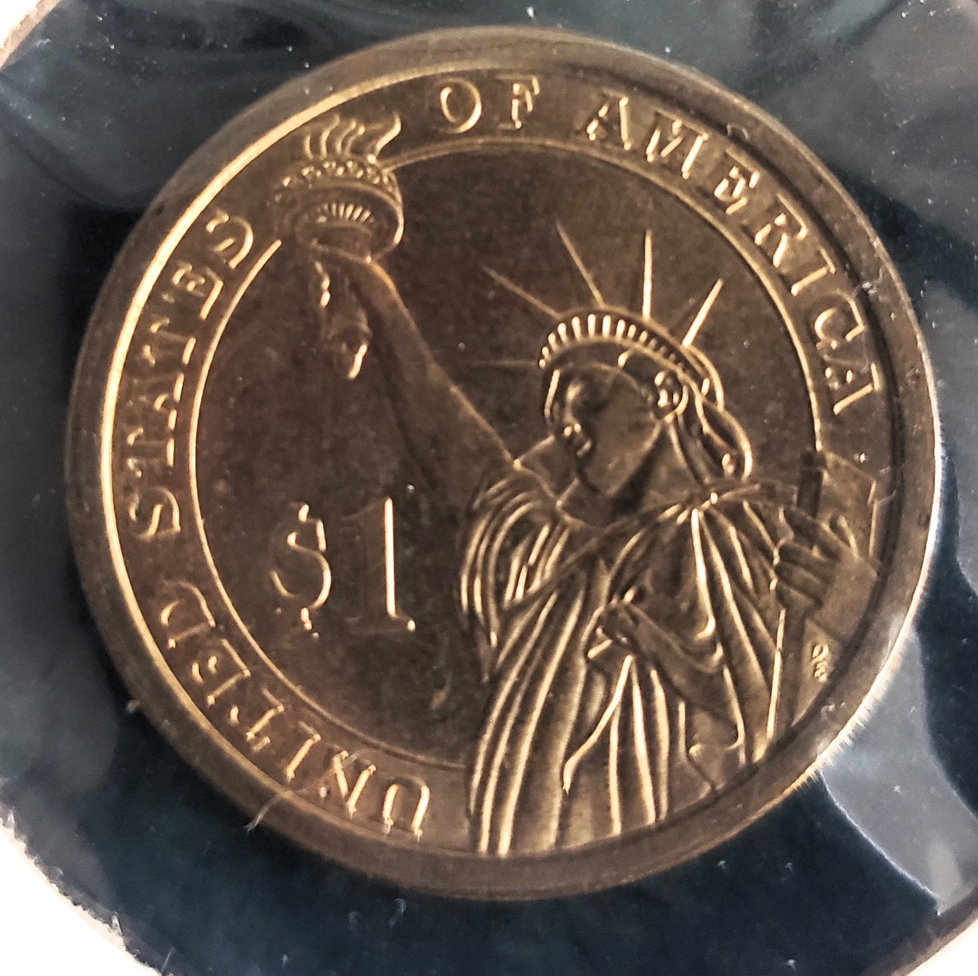 Rare Andrew Johnson Dollar Gold 1865-1869 Coin. 17th President of