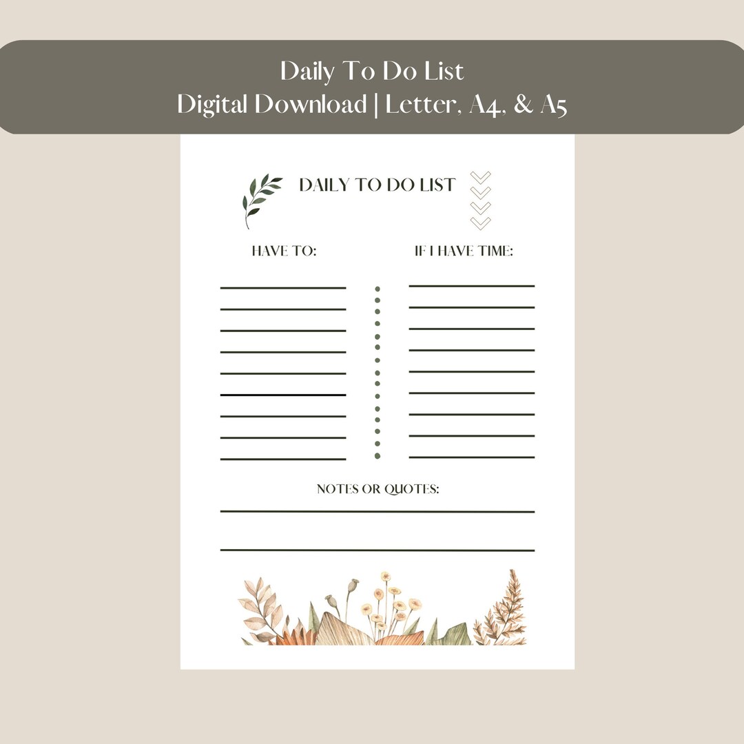 To do lists printable to do notepad to do print to do list etsy