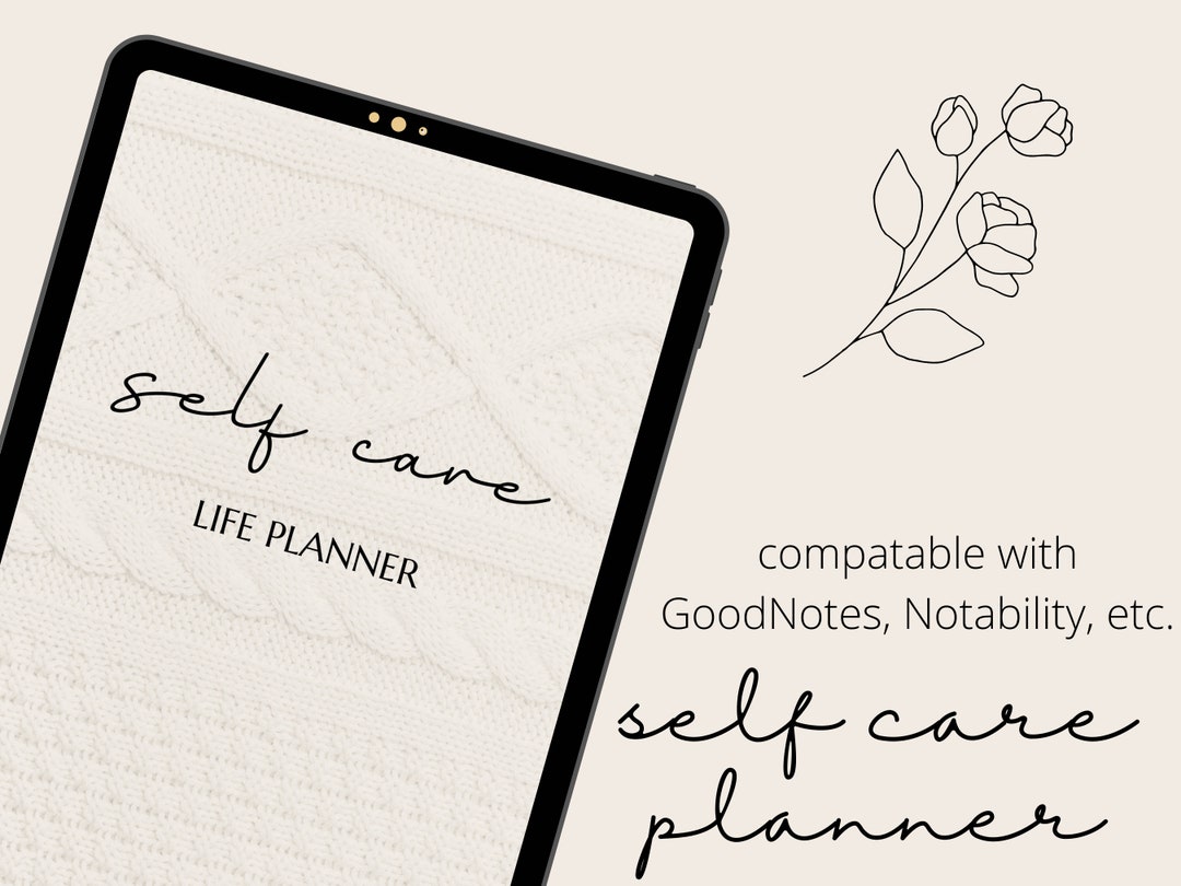 Self Care Digital Planner | Self Love Planner | Digital Life Planner ...