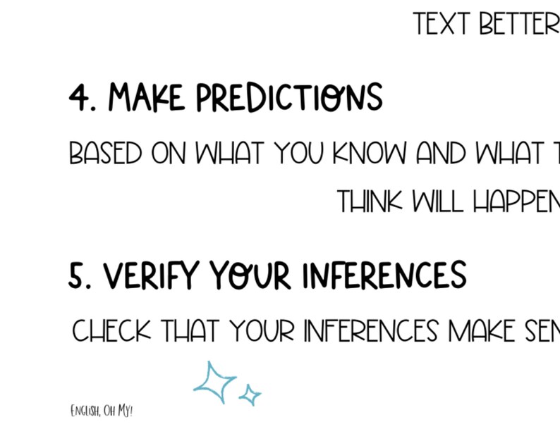 Inference Anchor Chart, Bulletin Board, Reading Informational Text