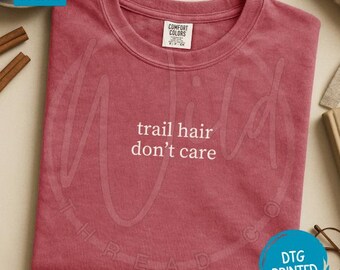 Cheveux doux, couleurs confortables, cadeau pour elle, t-shirt graphique, chemise tout-terrain, humeur drôle, chemise sarcastique, t-shirt tendance
