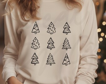 Merry Christmas Png Tree Png Christmas Shirt Png Christmas Png Sublimation Design Retro Christmas Png