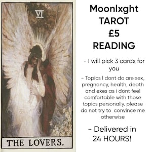 3 kaart TAROT READING - Geleverd in 24 UUR!