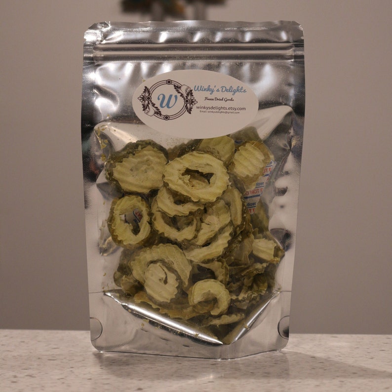 Freeze Dried Pickles Pickle Chips Dill Low Calorie Salty Etsy