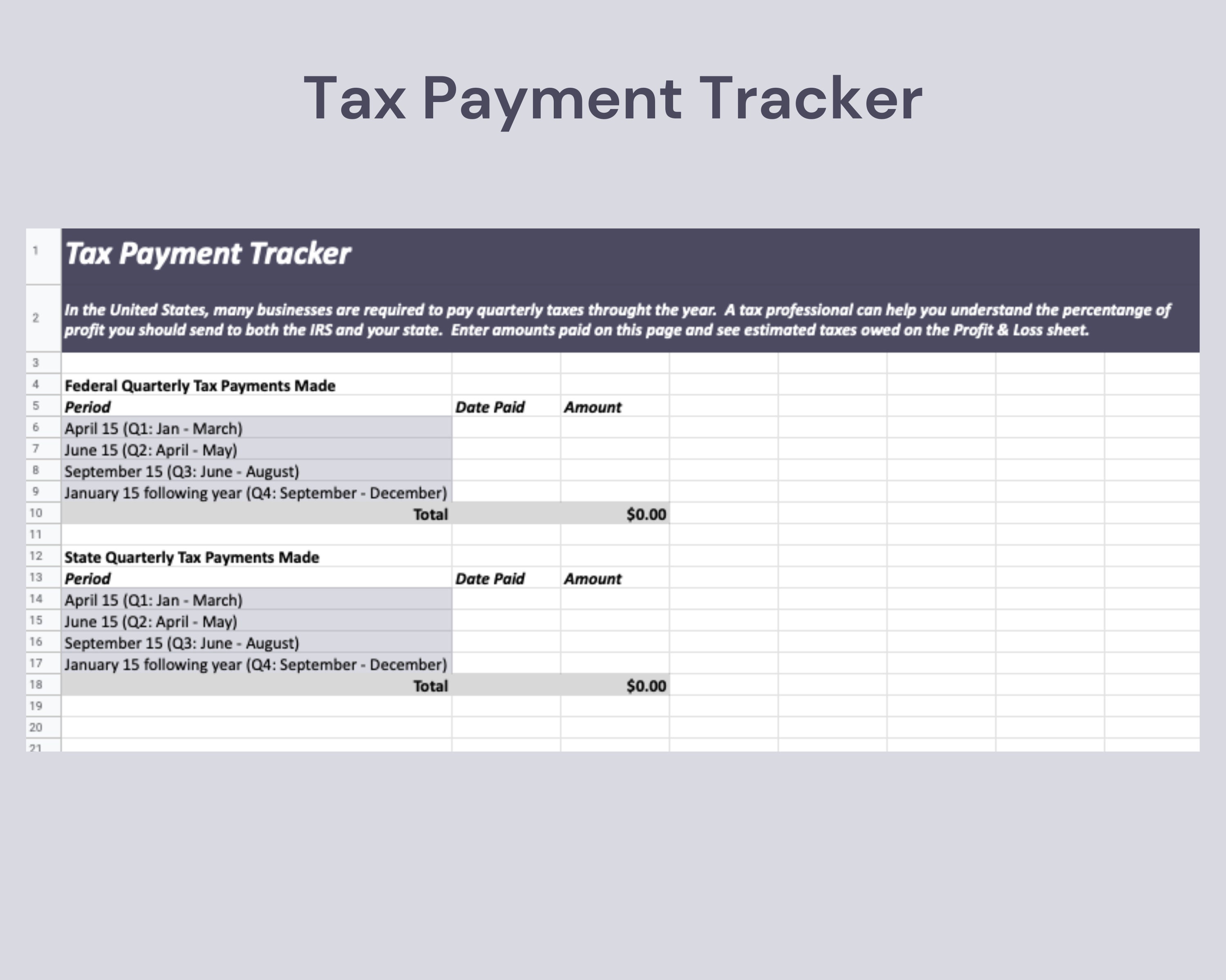Profit & Loss Tax Organizer Template for Small Businesses Etsy Profit & Loss Tax Organizer Template for Small Businesses Etsy