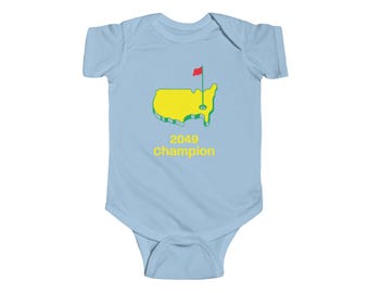 Body de bebé de golf campeón del Masters 2049 – Body de golfista del futuro