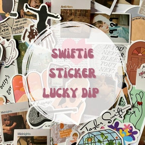 Swiftie Taylor sticker mystery pack lucky dip