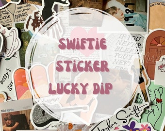 Swiftie Taylor sticker mystery pack lucky dip