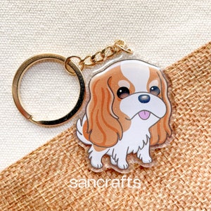 Cavalier King Charles Spaniel - Improves mental health and mood! Lovely Personal Charm or Gift