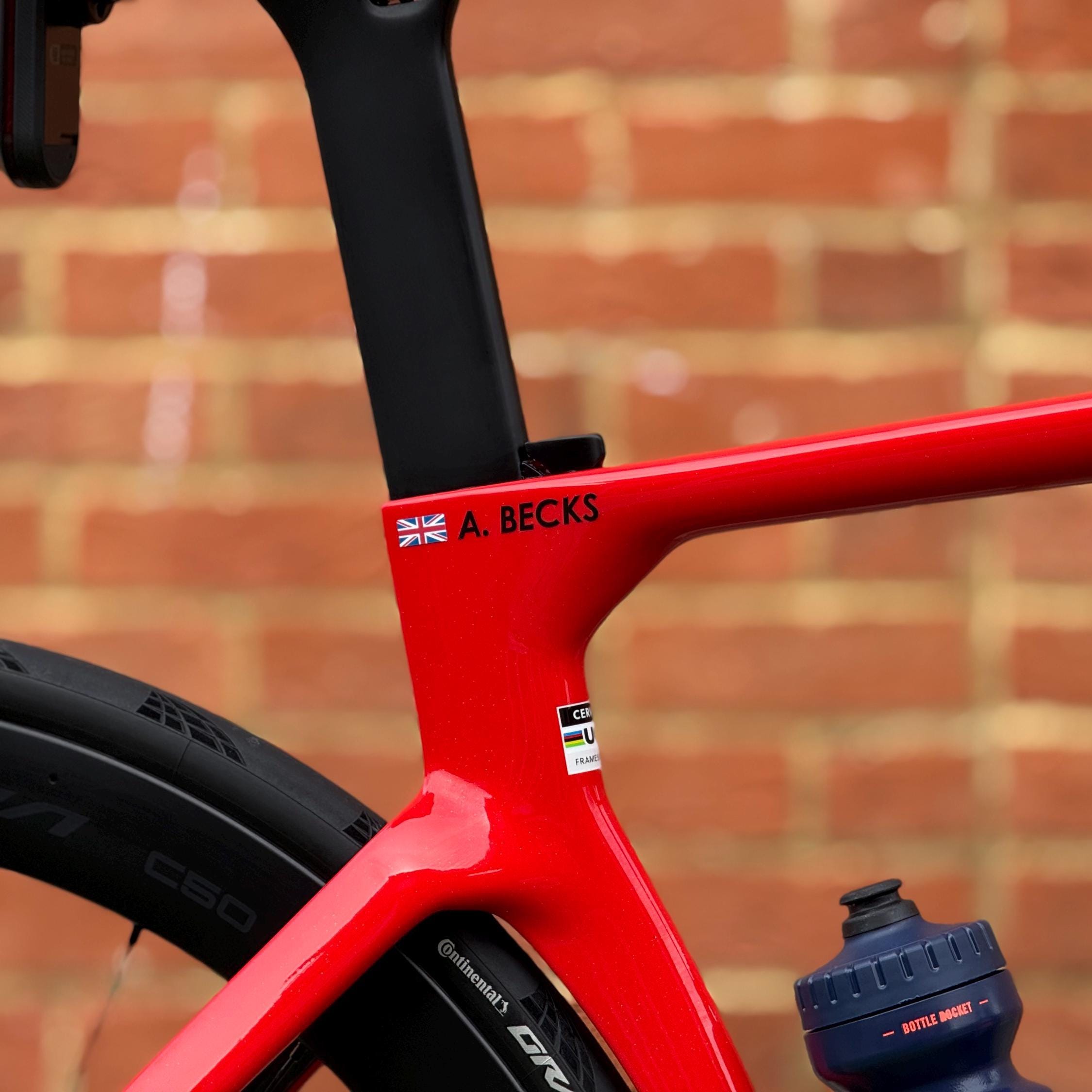 Mountain Bike Sticker Design Hero Sprint Sticker Cycle Sticker Logo