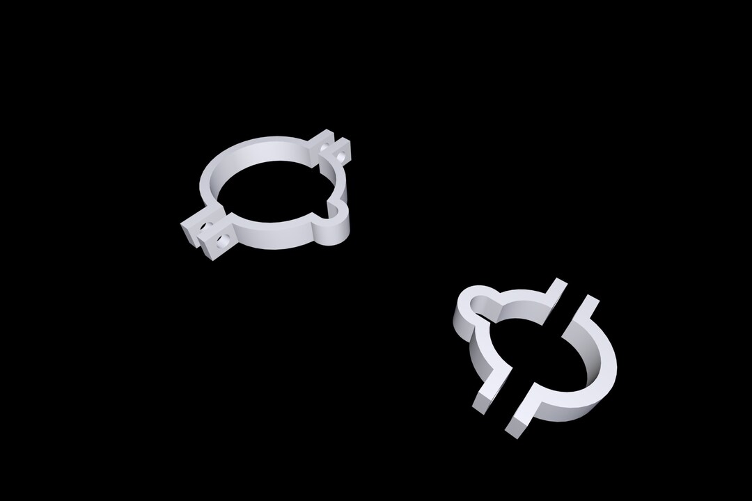 Brake Line Clamp Set Custom Size Etsy