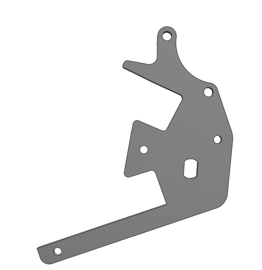 Razor Rambler 16 Rear Disk Brake Caliper Mount and Torque Arm. - Etsy