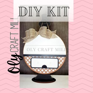 DIY Interchangeable Door Hanger / Interchangeable Decor / Farmhouse Decor