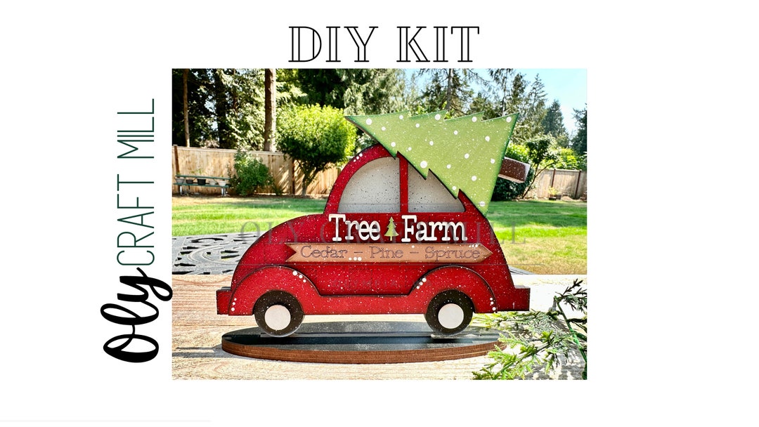 DIY Interchangeable Car Tree Farm Add-on / Interchangeable Car / DIY ...