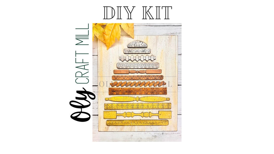 DIY Spindle Candy Corn 9.5" X 11.5" / Wreath Add on / DIY Wood Blank ...