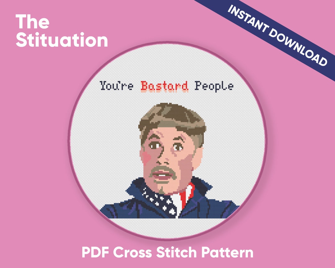 Corky St. Clair Cross Stitch Pattern Waiting for Guffman / Christopher