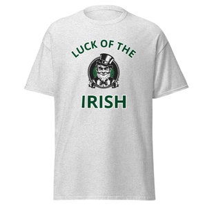 Irish Shirt, St. Patrick&#39;s Day Shirt, St. Patrick&#39;s Day T-Shirt for Women, St. Patrick&#39;s Shirt for Men, Luck of the Irish, Shamrock Shirt