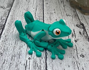 Gelenk Laubfrosch Fidget Spielzeug: Großer sensorischer Stressabbau