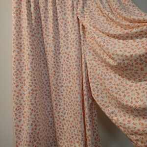Split Skirt Culottes in 5 Pink Floral or Strawberry Knit Child Size Custom Made of Soft Stretchy Jersey Knit, They are Wash, Wear No Ironing