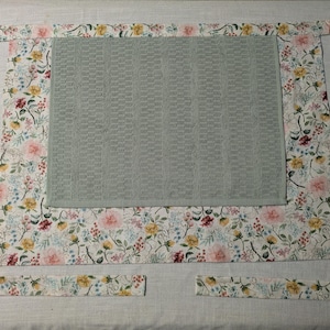 Towel Apron in Green Floral, Blue Gray Floral or Butterfly Gray, Handmade Apron with Terry Cloth Towel attached