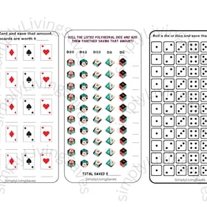 Niedliches A6 Spar-Challenge Set