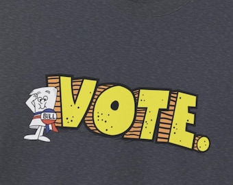 Sweat graphique Vote, Sweat vote élection, Sweat politique, Chemise vote, Inscription des électeurs, Sweat démocratie