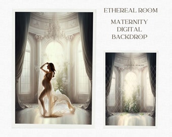 Fondo digital de lujo - Ethereal Maternity Room 2