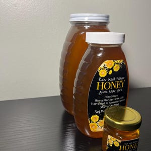 32 oz Raw Wildflower Honey (autumn)