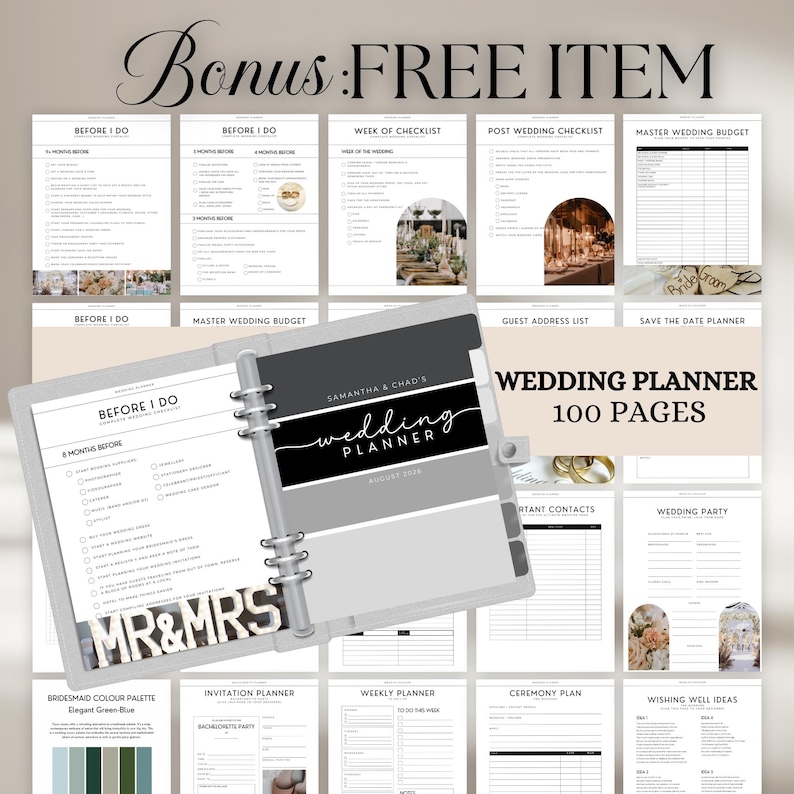 Classic Old Money Invitation for Wedding, Minimalist Classy Wedding Invites Template Bundle, Black and White Invitation Suite Bundle image 7