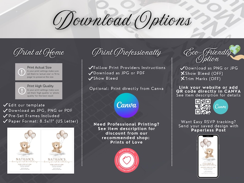 Wedding Invite Template, Editable Hand Drawn Double Sided Doodle Illustrated Invitation, Colorful Handwritten Details Rsvp with QR Code, 610 image 10